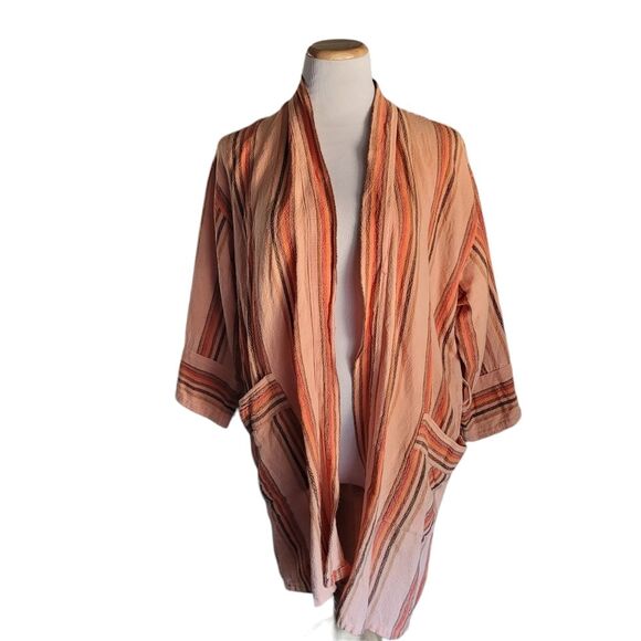 Home & Loft FLAME HUDSON LONG BATHROBE Small - Picture 1 of 12